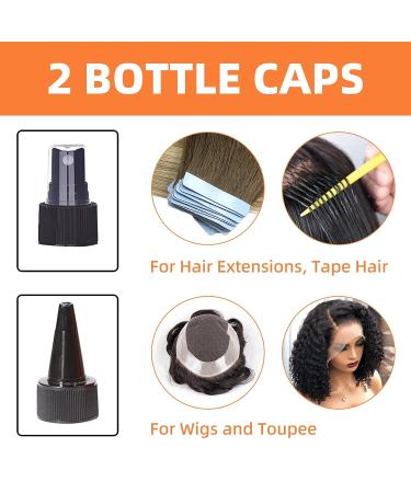 Lace Wig & Hair Extension Glue Remover Spray 118 ml - Fast Acting Residue Solvent for Tape-In Extensions, Toupees, and Double Sided Tapes - Buy Online on GoSupps.com