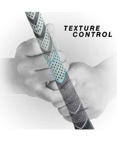 CHAMPKEY Golf Grips 13 Pack | All Weather Control | High Feedback | Midsize Grey - Buy Online on GoSupps.com