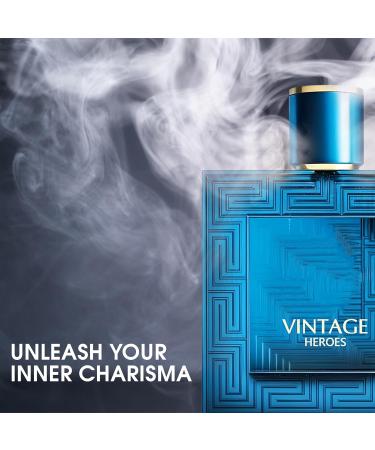 Vintage Hero Men Perfume Cologne for Men Natural Spray Masculine Scent Wonderful Fragrance Gift Eau De Parfum for Daily Use 3.4 Fluid Ounce Vintage Hero 3.4 Fl Oz (Pack of 1) - Buy Online on GoSupps.com