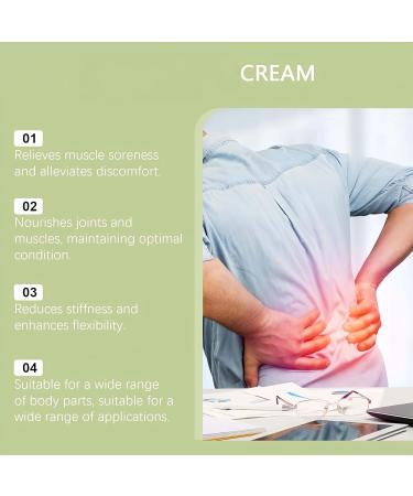 Joint Soothe Cream Professional Nerve Cream Natural Joint Gel Effective Relief for Back Neck Hands and Knees 2 Pieces - Buy Online on GoSupps.com