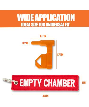 6 Chamber Safety Flags with Bright Red Tags for Rifle Handgun Shotgun - Universal Compatibility - Buy Online on GoSupps.com
