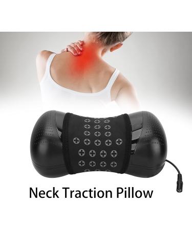 Neck Traction Cushion - Heated Therapy Support Pillow for Pain Relief Inflatable Neck Traction Device - Buy Online on GoSupps.com