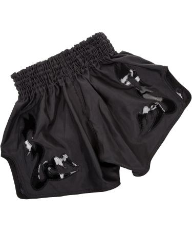 Venum Bangkok Inferno Muay Thai Shorts - X-Large Matte/Black - Buy Online on GoSupps.com