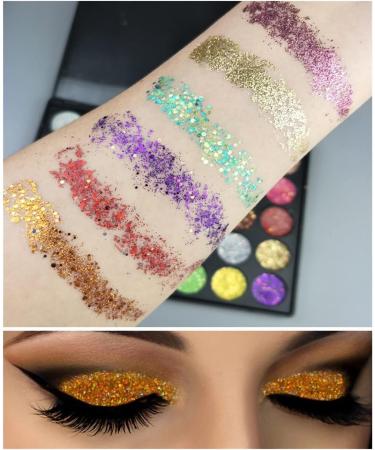Eyeshadow 35 Colors Pearly Matte Eyeshadow Palette Glitter Powder Glitter Eyeshadow Box - Buy Online on GoSupps.com