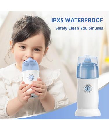 Electric Nasal Spray Irrigator for Kids | Automatic Nasal Irrigation System | Relieve Runny Nose & Sinus Stuffiness - Buy Online on GoSupps.com