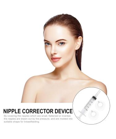 Nipple Aspirator Corrector Pullers Cups Extractor for Flat and Inverted Nipples - 2pcs - Buy Online on GoSupps.com