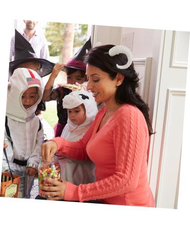 WOFASHPURET Pair Devil Horns Cosplay Devil Horn Hair Clips Black Horns Ram Horns Headband Clip on Horns Hair Clips Cosplay Goat Horns Headbands Unique Sheep Headband Women's White Props Fancy - Buy Online on GoSupps.com