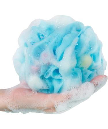BCKENEY Bath Loofah Sponge 3-Pack 40g S | Soft Mesh Shower Puff for Body Wash | Body Scrubber Exfoliator for Women & Men | Bathing Accessories - Buy Online on GoSupps.com