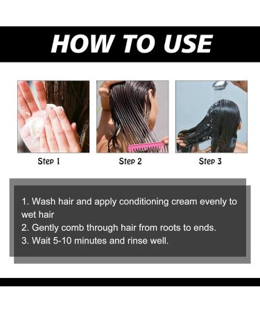 NQNFWCRJ 8 Seconds Rejuvenating Hair Mask Keratin Treatment Cream Miracle Dry Hair Mask Suitable for Permed Dyed and Damaged Hair Daily Care - Buy Online on GoSupps.com