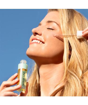 Indie Lee Botanical Boosting Oil - Face Oil with Vitamin E & Orchid Extract - Contains Malic Acid for Gentle Exfoliation - Rosehip + Jojoba Facial Moisturizer for Daily Use (30 ml) - Buy Online on GoSupps.com