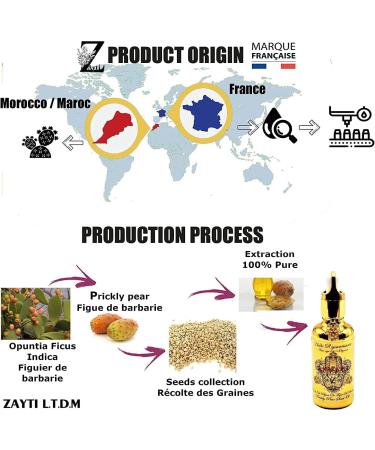 Cold Pressed Morocco Prickly Pear Seed Oil 50ml 100% Pure Organic Native Vegan Organic Cosmetic Body Hair Skin Nail - Buy Online on GoSupps.com