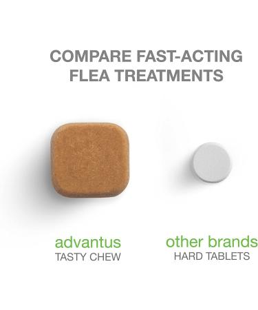 Advantus 30-Count Chewable Flea Treatment for Large Dogs (23-110 lbs) - 37.5mg - Buy Online on GoSupps.com