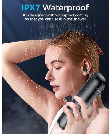 Electric Ear Wax Removal Kit - Water Powered Ear Cleaner with 4 Pressure Modes & 10 Reusable Tips | Safe & Effective Earwax Remover for Adults - Buy Online on GoSupps.com