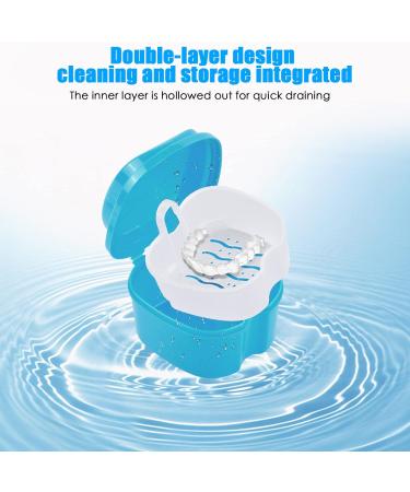 Cozlly Prosthesis Box | Storage & Cleaning for Dentures & Prostheses | Durable Containers with Brush - Buy Online on GoSupps.com