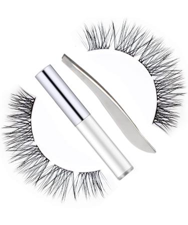 Lanciley Individual Lashes 90 Cluster DIY Eyelash Extension Kit - Natural Style | Easy to Use for Makeup Beginners | Includes Glue, Tweezers | Choose from 10/12/14/15/16mm C CC D Curl - 1.0 count Pack - Buy Online on GoSupps.com