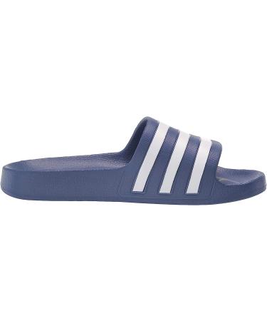 adidas Adilette Aqua Slides Sandal - Crew Blue/White, Size 8 - Buy Online on GoSupps.com