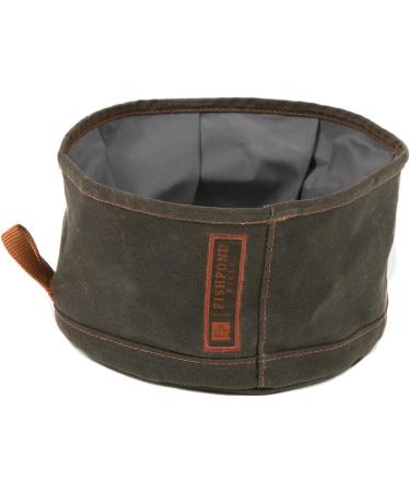 Fishpond Bow Wow Travel Water Bowl - Peat Moss | Portable Pet Bowl - Buy Online on GoSupps.com