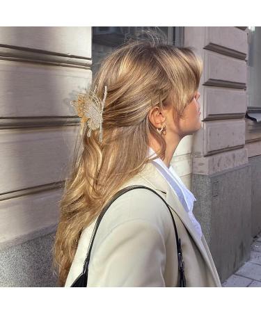 6PCS Butterfly Claw Clips for Women - Non Slip Metal Hair Clips for Thick Hair - Large Strong Clips for Girls - Cute Headwear Gifts - Buy Online on GoSupps.com