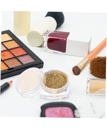 DOITOOL Loose Pigment Eyeshadow 2pcs Eye Shadow Glitter Eyeshadow Glitter Powder Highlighter Loose Loose Eyeshadow Glitter 1 count (Pack of 1) Golden - Buy Online on GoSupps.com