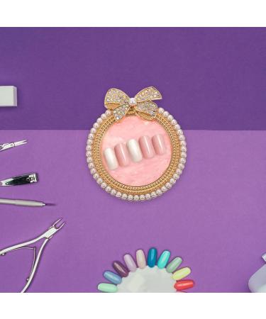  FOMIYES FOMIYES Nail Display Board Nails Manicure Palette Tray Portion Color Nail Decorations For Nail Art Display Polish Nail Photo Prop Nail Photo Prop Display Board Resin - Buy Online on GoSupps.com