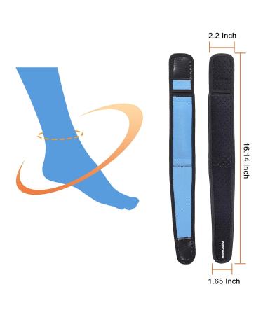 Vigorwise Achilles Tendonitis Brace 1Pcs Adjustable Achilles Ankle Strap for Men Women Ankle Brace with Silicone Pad Running Cycling Hiking Sports - Buy Online on GoSupps.com