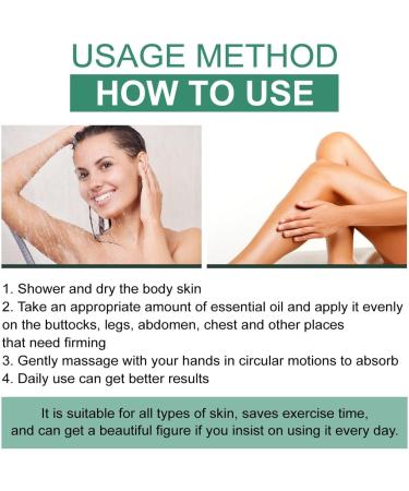 Body-Tight Oil 1.69 oz - Abdominal Breast & Buttocks Tightening Massage Oil | Non-Fat Formula for Legs Arms & Chest | Higyee - Buy Online on GoSupps.com