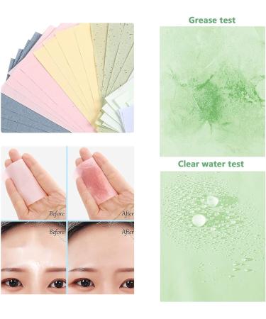 600 Oil Blotting Sheets for Oily Skin - Absorb Facial Oil, Stay Refreshed | Ideal for Home, School, Office & Outdoors - Buy Online on GoSupps.com