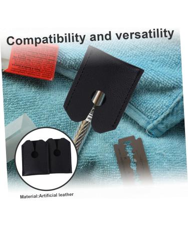 Healeeved 2-Piece Safety Razor Travel Kit | Stylish Leather Storage Case & Razor Shell | International Shipping Available - Buy Online on GoSupps.com