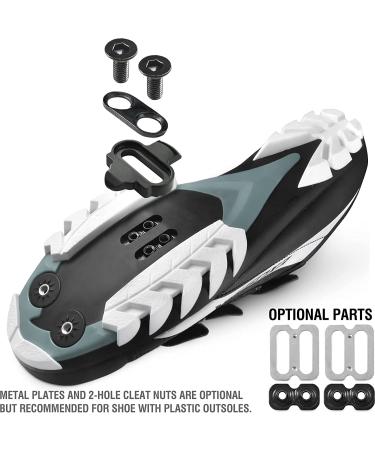 SPD Compatible Bike Cleats - Shimano SM SH51 Cleat Set for Indoor and Outdoor Cycling - Buy Online on GoSupps.com