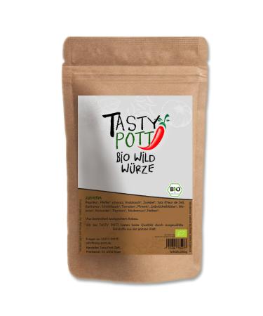 Jeske Sports Supplies Tasty Pott Organic wild herbs spice mix wild herbs herbs aromatic goulash wild meat wild spice mix spices spice jar 100 g