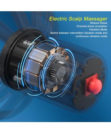 Electric Head & Neck Massage Device - Scalp Stress Relief & Spa Healing Belt | International Shipping - Buy Online on GoSupps.com