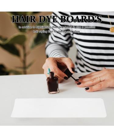 TOPBATHY Planche de Coloration Transparente PC pour Coiffure Outil de Mise en vidence et Balayage Facile Adapt e Diff rents Types de Cheveux Usage Professionnel et Amateur - Buy Online on GoSupps.com