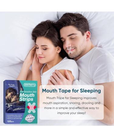 120 Pcs Anti-Snoring Mouth Tape for Better Sleep & Instant Relief - Buy Online on GoSupps.com