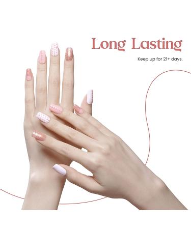 Beetles Pink Lady Glitter Gel Polish 15ml - Soak Off LED Flash Gel for Nail Art Manicure Salon and DIY Home - Rose Glitter Solid Gel 0.5oz - Buy Online on GoSupps.com