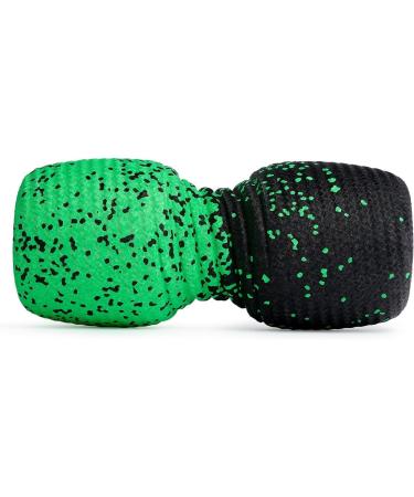 Buy BLACKROLL TWIN Black/Green - Premium Foam Roller for Recovery | Fast International Shipping - Buy Online on GoSupps.com