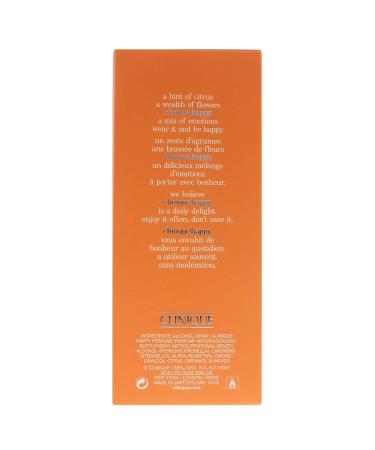 Clinique Happy for Women EDP Spray 3.4 Fl Oz - Long-Lasting Fragrance - Pack of 1 - Buy Online on GoSupps.com
