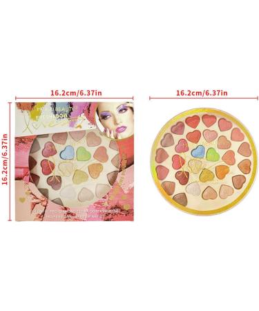 Makeup Palettes | Eyeshadow Palette for Brown Eyes 28 Colors Matte Eyeshadow Palette Long Lasting Waterproof Smokey Powder Cosmetics Halloween Makeup Kit Kagrote - Buy Online on GoSupps.com