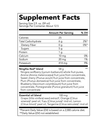 Young Living Ningxia Red 2 oz Packets (60 Pack) | Superfood Daily Beverage | Vegan Caffeine-Free | Boosts Energy & Nutrients | Convenient Sachets - Buy Online on GoSupps.com