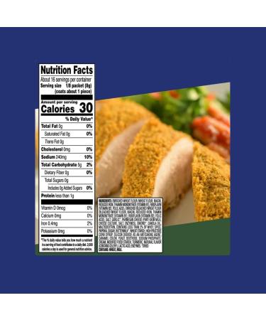 Kraft Shake 'n Bake Parmesan Crusted Seasoned Coating Mix 4.75 oz | Kosher Certified | Creates Crispy Flavorful and Juicy Chicken Without Frying | 2 Pack - Buy Online on GoSupps.com