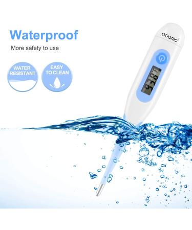 Adoric Digital Medical Thermometer - Best Armpit & Oral Thermometer for Baby Kids Adults in Blue - Buy Online on GoSupps.com