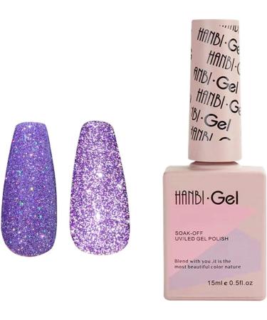 sillervan Nail Gel Polish UV LED Soak Off Gel Nail Polish Varnish Longlasting Nail Polish Glitter Sequins Art Polish LED SoakOff Manicure for Professional Salon Home 15ml Gorgeous 1 count (Pack of 1) - Buy Online on GoSupps.com