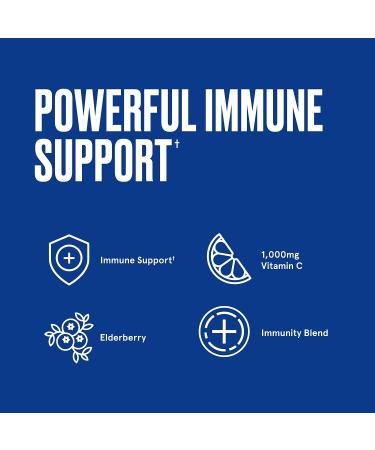 Bulletproof Immune Complex 90 Capsules - 1000mg Vitamin C, 570mg Herbal Blend, 450mg Elderberry Antioxidant Supplement - Buy Online on GoSupps.com