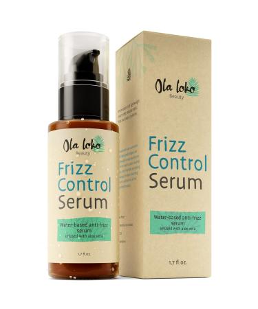 Anti Frizz Hair Serum - Hair Serum for Frizzy Hair Hair Serum for Dry Damaged Hair - Moisturizing and Nourishing Frizz Ease Serum Hair Serum with Aloe Vera for Hydration Anti Frizz Hair Products