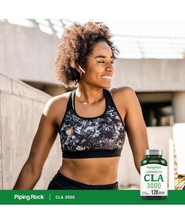Piping Rock CLA Supplements | 3000mg | Conjugated Linoleic Acid | 120 Softgels | Non-GMO Gluten Free - Buy Online on GoSupps.com