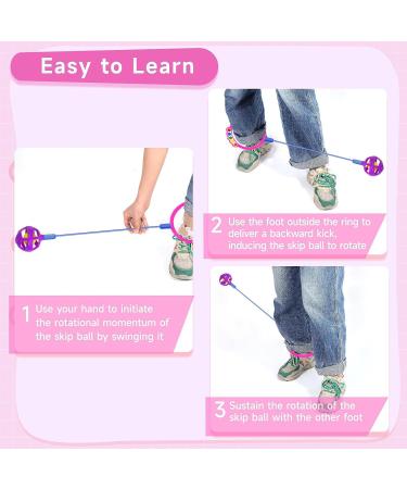 Shop Children's Flashing Jump Ring & Swing Wheel - Fun Sports Toys for Kids | Foldable Flash Jumping Ball & Skip Ball - Buy Online on GoSupps.com