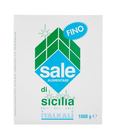ITALKALI Sicilian Salt Fine Food Salt 1000 g