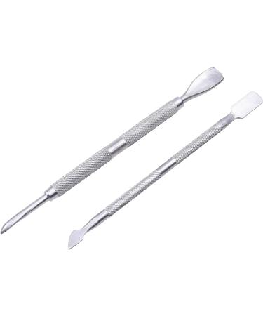 Kare & Kind Stainless Steel Cuticle Nipper and Pushers Set - Trimmer and 2 Pushers for DIY Manicure Pedicure - Home Nail Salon Essentials - Buy Online on GoSupps.com