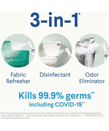 Clorox Disinfecting Mist Eucalyptus Peppermint - 16 oz Spray & Refill | International Shipping Available - Buy Online on GoSupps.com