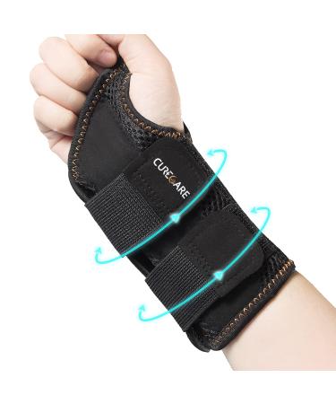 Breathable Carpal Tunnel Wrist Brace for Men & Women - Adjustable Night Support for Tendonitis, Arthritis - S/M Right Hand - Buy Online on GoSupps.com