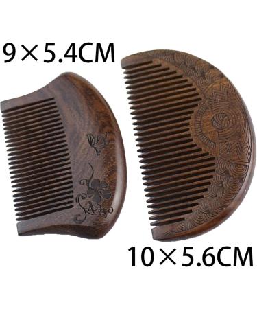Comb Small Comb Portable Compact Teeth Sandalwood Comb wooden comb (Color : One Size) - Buy Online on GoSupps.com